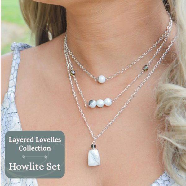 Layered Lovelies Howlite Complete Set